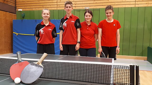 Tischtennis Jugendmannschaft richtet Freundschaftsspiel aus