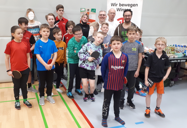 Tischtennis-Sportabzeichen beim MTV „Fichte“ Winsen (Aller) absolviert