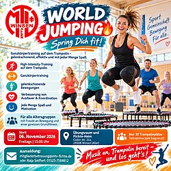 World Jumping – Spring Dich fit! Neue Trampolinstunde des MTV „Fichte“ Winsen (Aller)